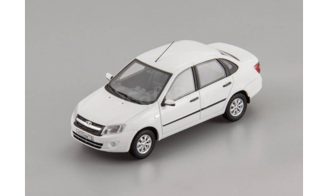 Dip Models. ВАЗ 2190 Lux 2015 (белое облако), масштабная модель, scale43