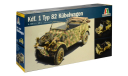 Italeri. Kübelwagen Typ 82, сборная модель автомобиля, scale8