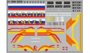 Декаль  КАМАЗ (полосы, надписи, логотипы). DKM0326, фототравление, декали, краски, материалы, scale43, maksiprof