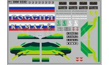 Декаль  КАМАЗ (полосы, надписи, логотипы). DKM0330, фототравление, декали, краски, материалы, scale43, maksiprof