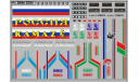 Декаль  КАМАЗ (полосы, надписи, логотипы). DKM0341, фототравление, декали, краски, материалы, scale43, maksiprof