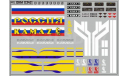 Декаль  КАМАЗ (полосы, надписи, логотипы). DKM0342, фототравление, декали, краски, материалы, scale43, maksiprof