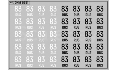 Декаль. Дублирующие знаки России Ненецкий автономный округ (100х70). DKM0651, фототравление, декали, краски, материалы, maksiprof, КамАЗ, scale43