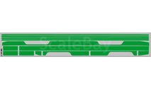 Декаль. Полосы на низ для Трамвая КТМ-5М3 зеленый (100х360). DKP0185, фототравление, декали, краски, материалы, scale43, maksiprof