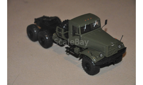 КРАЗ-255В, Легендарные грузовики СССР №79, масштабная модель, scale43