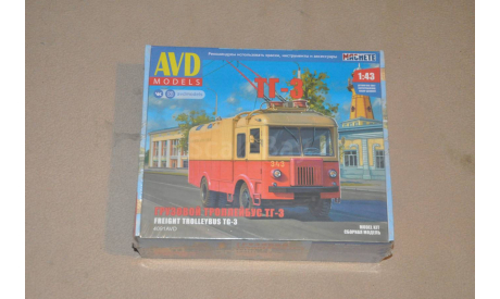 Авто в деталях. Кит ТГ-3. SSM AVD 4091AVD, сборная модель автомобиля, 1:43, 1/43, AVD Models