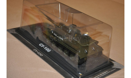 Наши Танки. №4 СУ-100, журнальная серия масштабных моделей, scale43