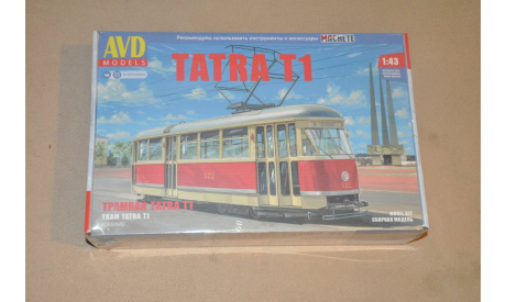 Авто в деталях. Кит Tatra T1.  4068AVD, сборная модель автомобиля, scale43, AVD Models