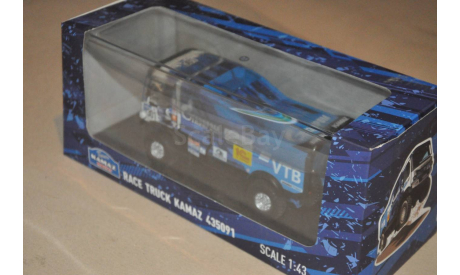 Modimio. Камаз-435091 Дакар №301, масштабная модель, 1:43, 1/43, Автоистория (АИСТ)