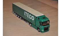 ПАО КАМАЗ. КАМАЗ-54901 с полуприцепом НЕФАЗ-93341 ITECO, масштабная модель, scale43