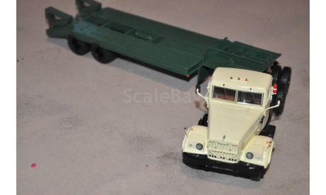 SSM.  КрАЗ-258Б1 с полуприцепом ЧМЗАП-5523, масштабная модель, 1:43, 1/43, Start Scale Models (SSM)