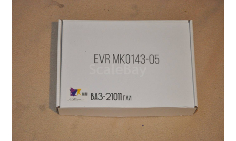 EVRmini. Сборная модель ВАЗ 21011 Милиция, масштабная модель, 1:43, 1/43
