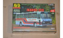 Авто в деталях. Кит IKARUS 238 . SSM AVD 4093AVD, сборная модель автомобиля, 1:43, 1/43, AVD Models