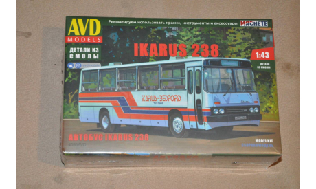 Авто в деталях. Кит IKARUS 238 . SSM AVD 4093AVD, сборная модель автомобиля, 1:43, 1/43, AVD Models