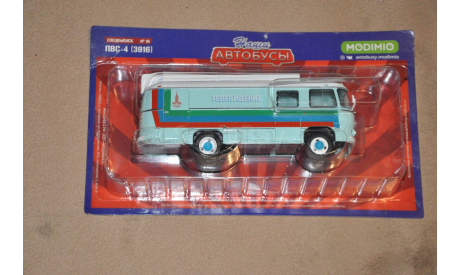 ПАЗ-3916 (ПВС-4), Наши автобусы Спецвыпуск № 16,, масштабная модель, scale43