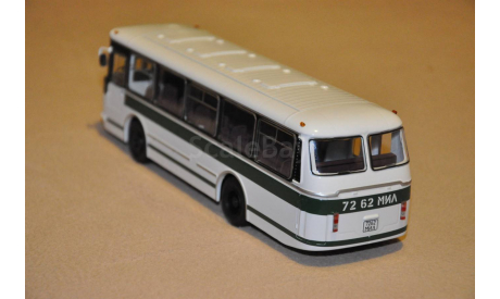 СовА. ЛАЗ-695Р бело-зеленый, масштабная модель, 1:43, 1/43, Советский Автобус