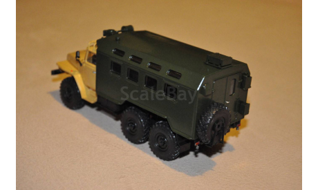 АИСТ. Урал 4320 кунг, масштабная модель, scale43, Автоистория (АИСТ)