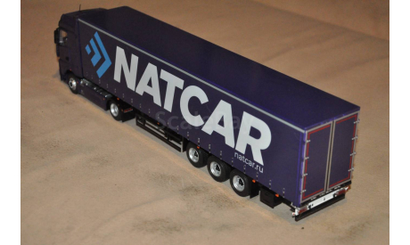 SSM. КАМАЗ-54901 с п/п НЕФАЗ-93341 NATCAR, масштабная модель, 1:43, 1/43, Start Scale Models (SSM)