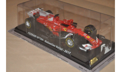 Altaya. FERRARI F1 Sf70h №5 Season (2017) Sebastian Vettel, масштабная модель, scale24