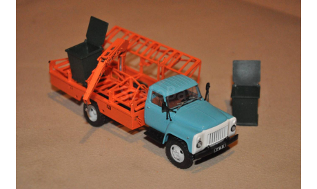 Мусоровоз М30 (ГАЗ-53), масштабная модель, scale43