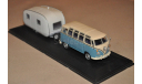 Schuco. VW T1 Samba mit wohnanhanger, масштабная модель, 1:43, 1/43, Volkswagen