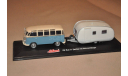 Schuco. VW T1 Samba mit wohnanhanger, масштабная модель, 1:43, 1/43, Volkswagen