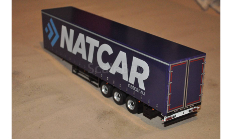 SSM. Полуприцеп НЕФАЗ-93341 NATCAR, масштабная модель, Start Scale Models (SSM), КамАЗ, scale43