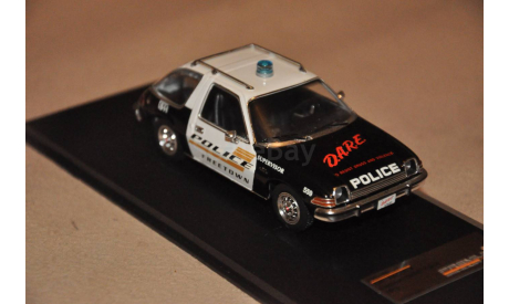 PremiumX. AMC PACER X - Freetown DARE Police (1975), масштабная модель, 1:43, 1/43, Premium X