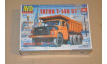 Авто в деталях. Кит Tatra T-148 S1 самосвал. SSM AVD 1594AVD, сборная модель автомобиля, 1:43, 1/43, AVD Models