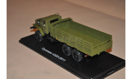 SSM. УРАЛ-4320-0911 бортовой с тентом, масштабная модель, 1:43, 1/43, Start Scale Models (SSM), ГАЗ