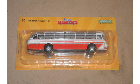 ЛАЗ-699А ’Турист-2’, Наши автобусы №62, масштабная модель, scale43