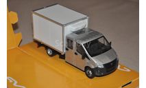 НАП. ГАЗель NEXT A22R33 рефрижератор, серебристый, масштабная модель, 1:43, 1/43, Наш Автопром
