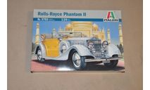 Italeri. Rolls-Royce Phantom II 1934. Кит, сборная модель автомобиля, 1:24, 1/24