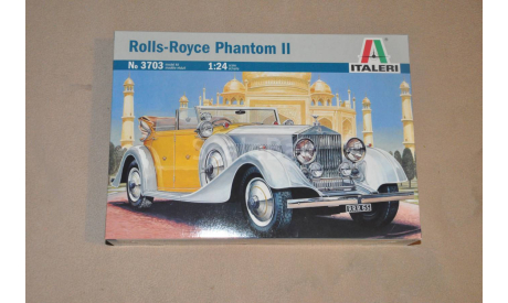 Italeri. Rolls-Royce Phantom II 1934. Кит, сборная модель автомобиля, 1:24, 1/24