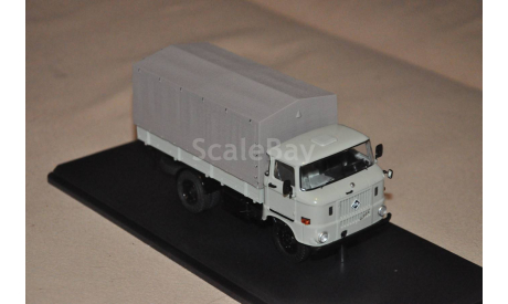 SSM. IFA W50L бортовой с тентом (серый), масштабная модель, 1:43, 1/43, Start Scale Models (SSM)