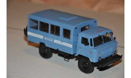 АИСТ. Вахтовый автобус НЗАС-3964 (66) ГАЗ-66, масштабная модель, scale43, Автоистория (АИСТ)