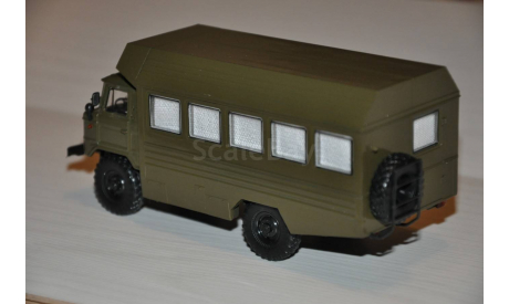 АИСТ. КСП-2001 (66) хаки ГАЗ-66, масштабная модель, scale43, Автоистория (АИСТ)