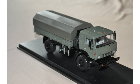 SSM. КАМАЗ-4350 4х4 Мустанг (с тентом), масштабная модель, scale43, Start Scale Models (SSM)