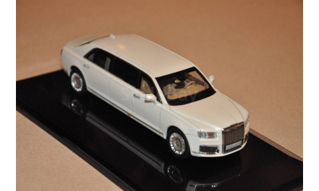 Dip Models. AURUS SENAT Limousine 2018, масштабная модель, scale43