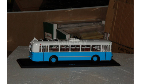 ClassicBus. ЗиУ-5 ( бело-голубой), масштабная модель, scale43