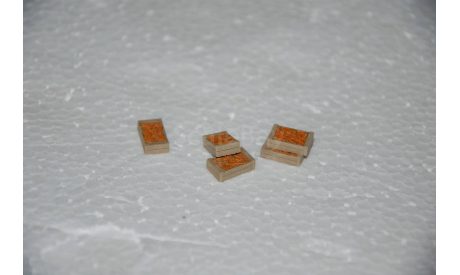 Ящик с морковью, элементы для диорам, 1:43, 1/43, модельстрой