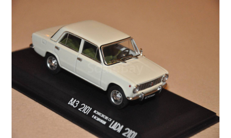 EVRmini. 2101 - 1970. белый, масштабная модель, scale43, LADA Image, ВАЗ