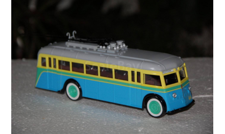 СовА. Троллейбус ЯТБ-1, масштабная модель, 1:43, 1/43, Советский Автобус