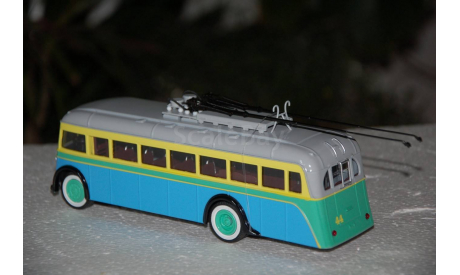 СовА. Троллейбус ЯТБ-1, масштабная модель, 1:43, 1/43, Советский Автобус