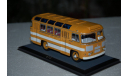 ClassicBus. ПАЗ-672 Охра, белые полосы, масштабная модель, 1:43, 1/43