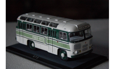 ClassicBus. ПАЗ-672 Зеленый, масштабная модель, 1:43, 1/43