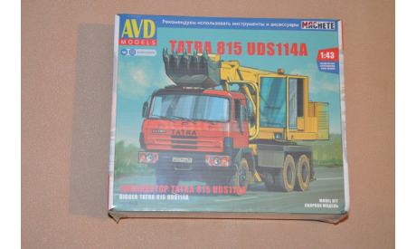 Авто в деталях. Кит Tatra 815 UDS-114A. SSM AVD 1431AVD, сборная модель автомобиля, scale43, AVD Models