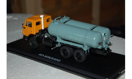 SSM. Вакуумная машина КО-505 на шасси КАМАЗ-53213, масштабная модель, scale43, Start Scale Models (SSM)
