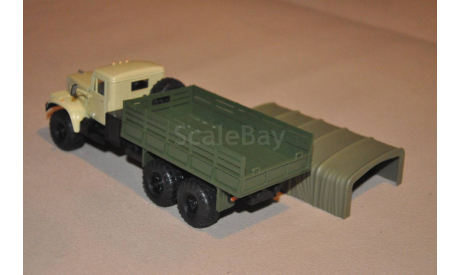 КрАЗ-255Б1, Легендарные грузовики СССР №34, масштабная модель, 1:43, 1/43