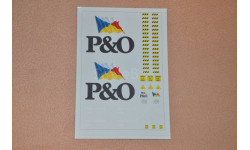 Декаль Контейнеры P&O (100х140) DKM0049